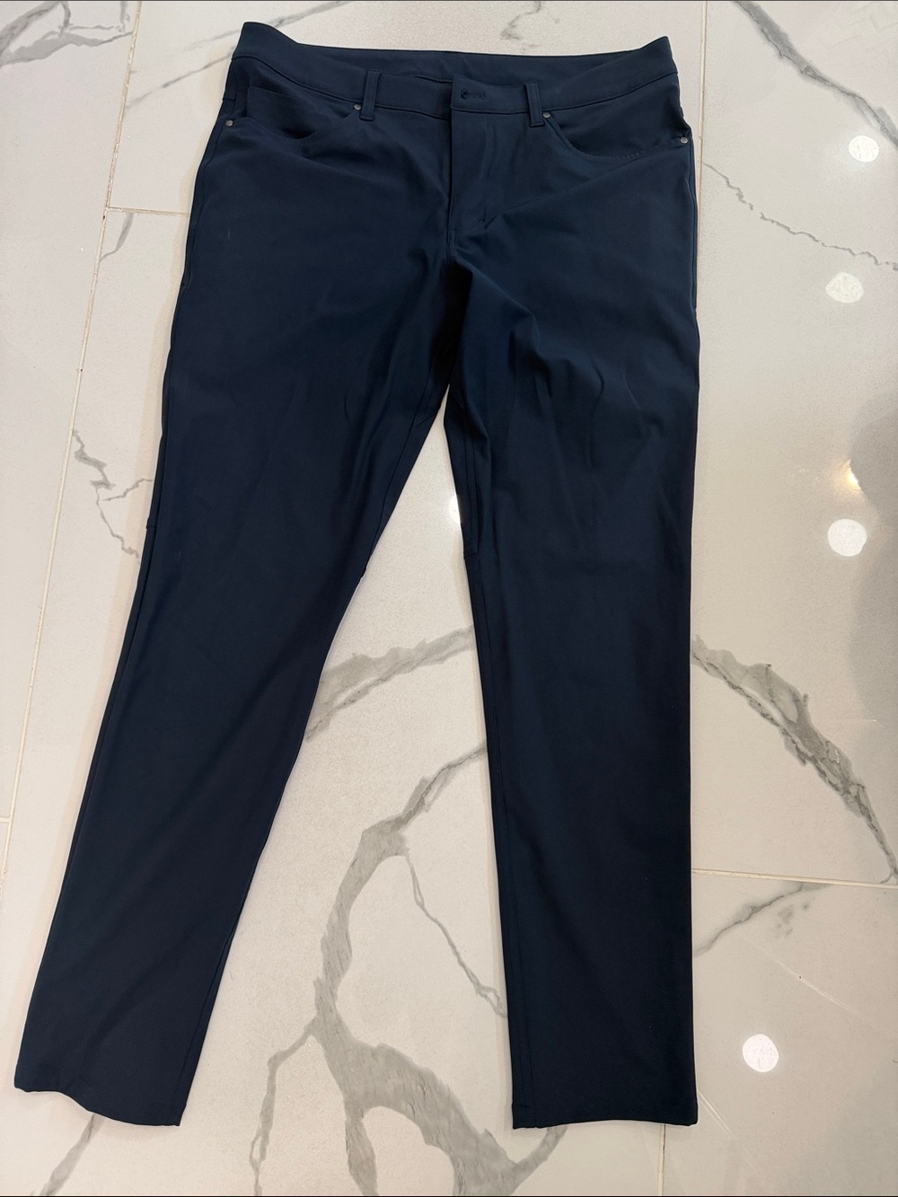 lululemon athletica Men's Navy Stretch Pants